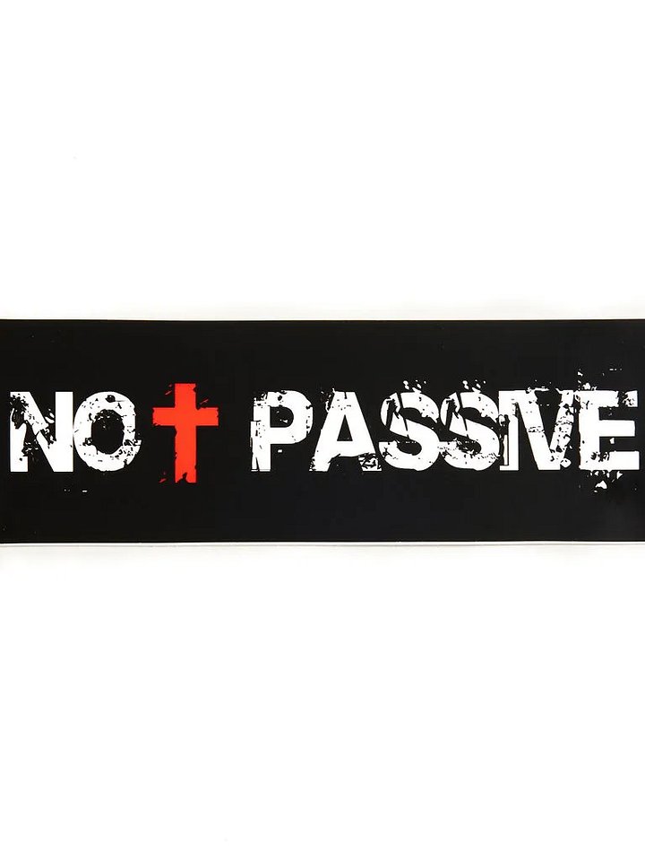 NoT Passive Sticker product image (1)