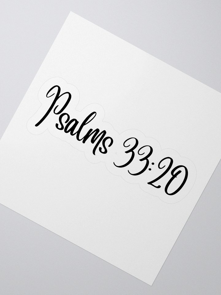 Psalms 33:20 product image (4)