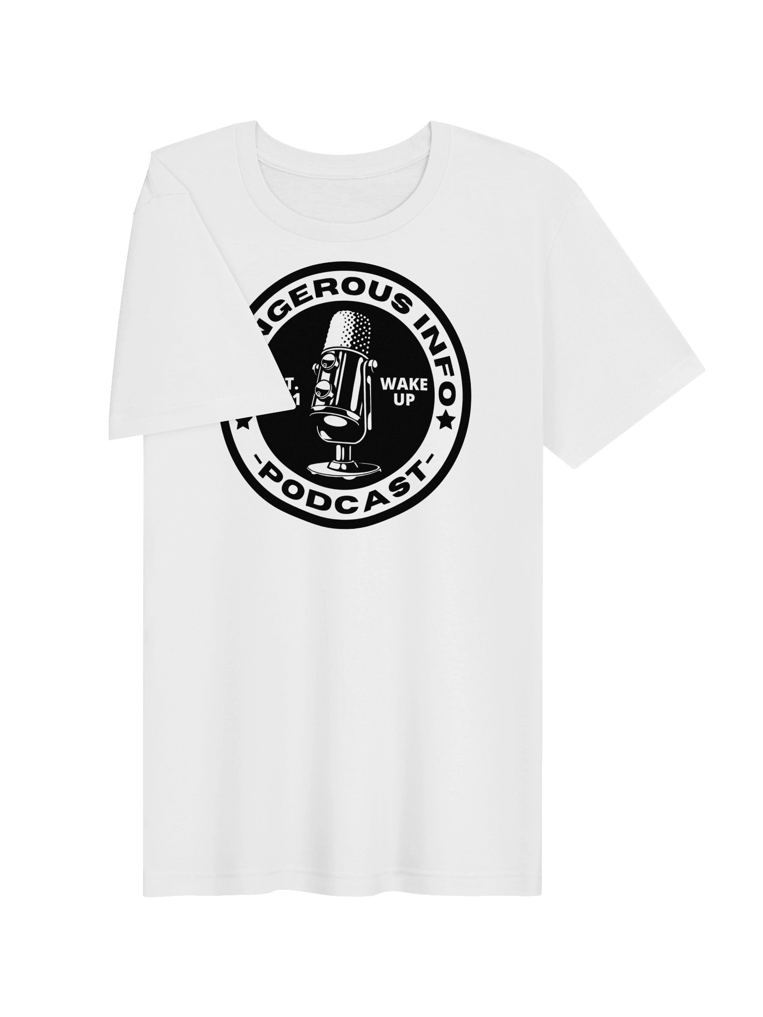 Dangerous INFO Classic T-Shirt in white product image (33)