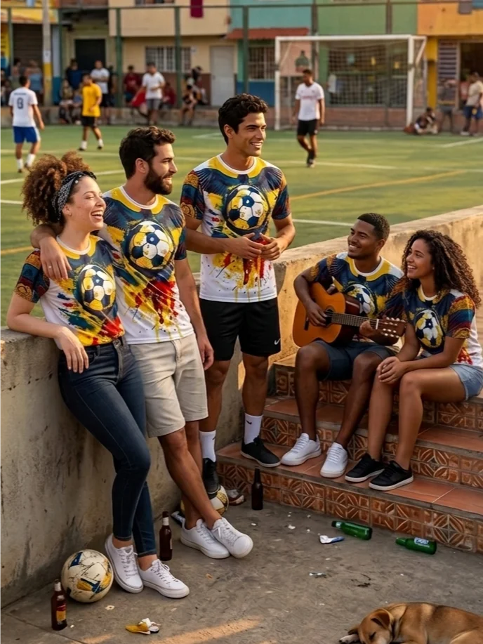 Colombia Fantasy Football Womens T Shirt product image (3)