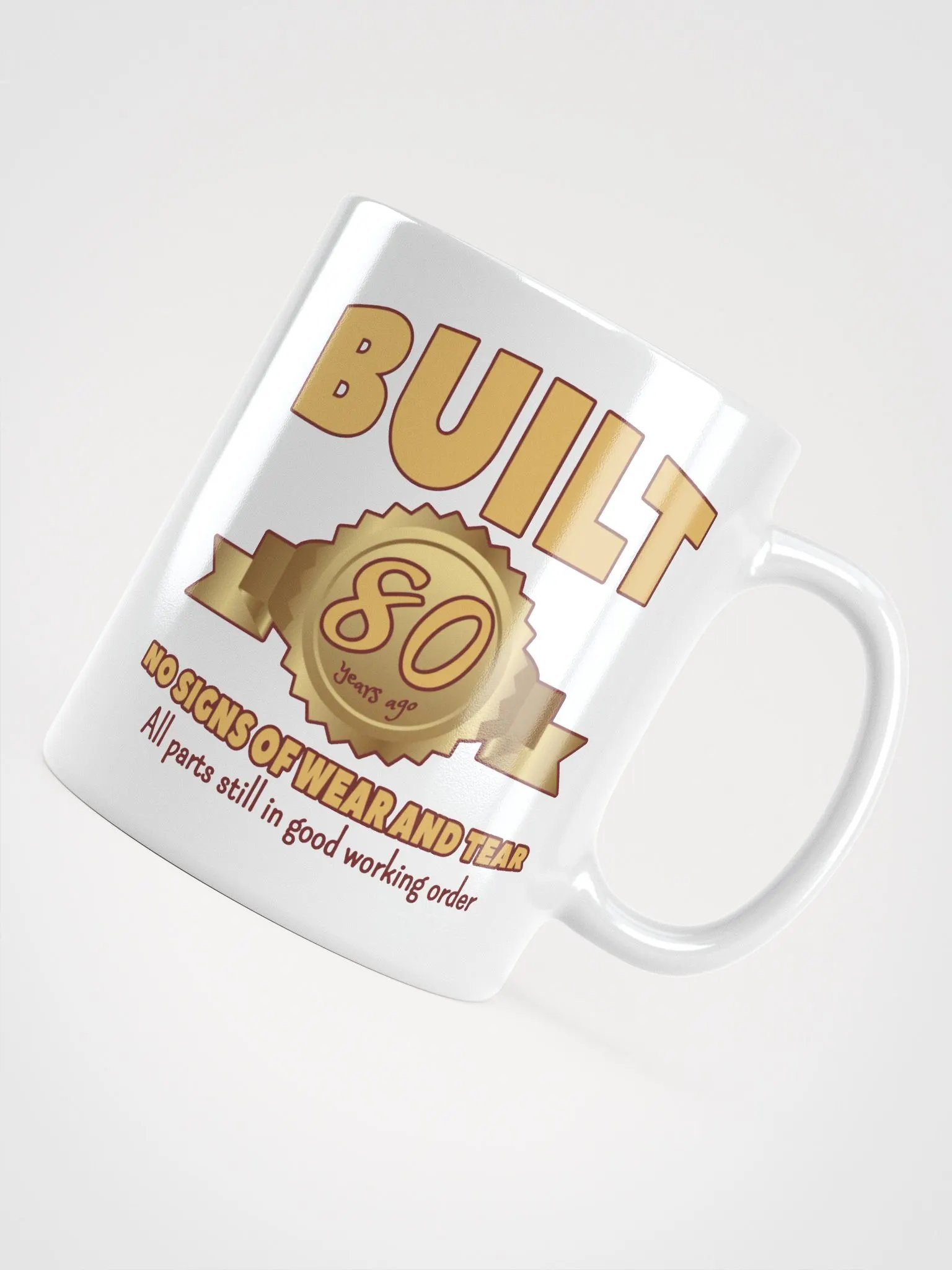 80 Years Old Milestone Birthday Mug product image (4)