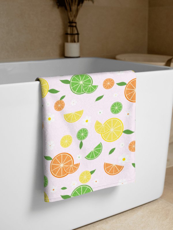 Citrus Joy Pattern Towel product image (1)
