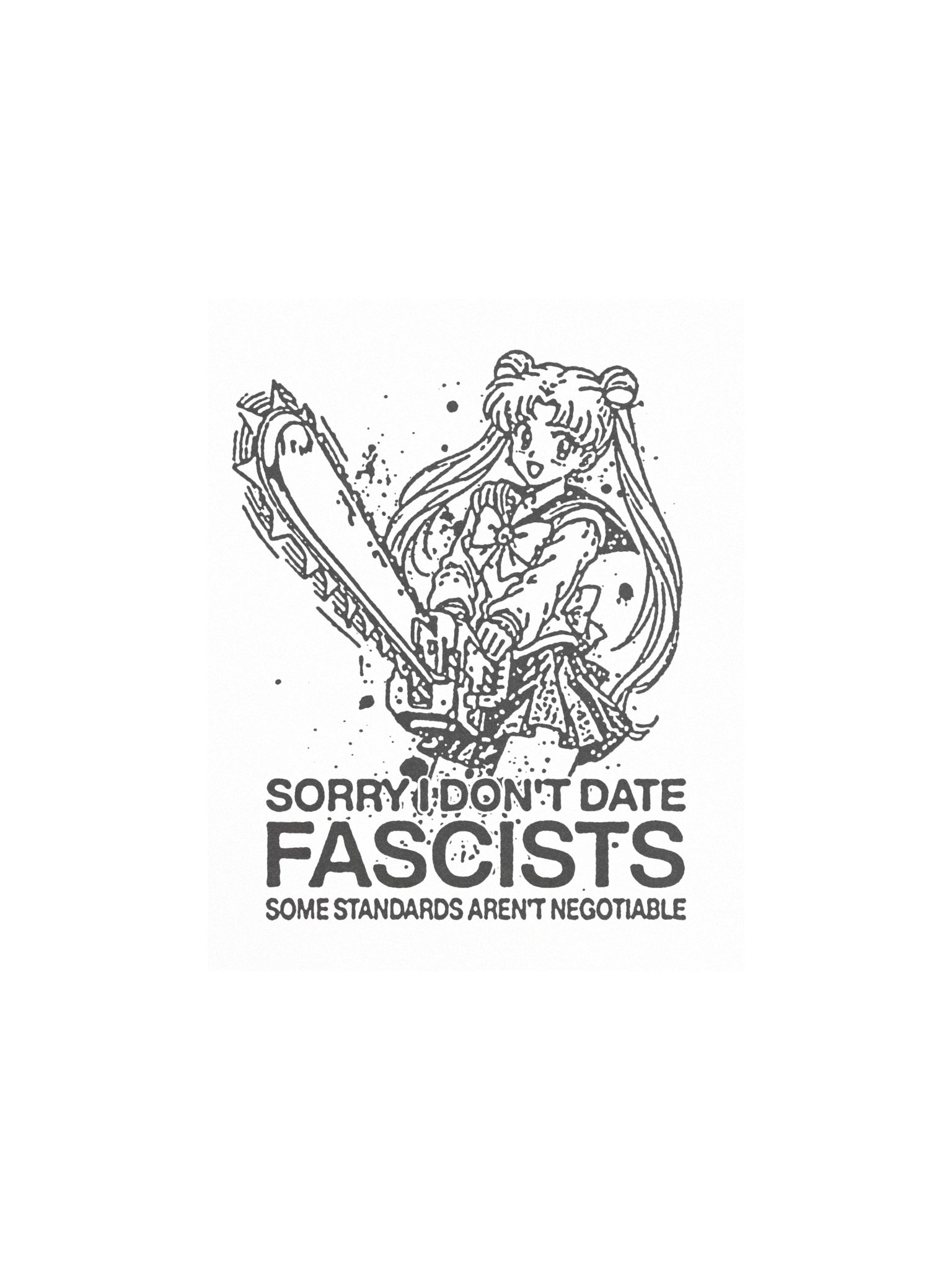 DON'T DATE ! Art Print. product image (1)