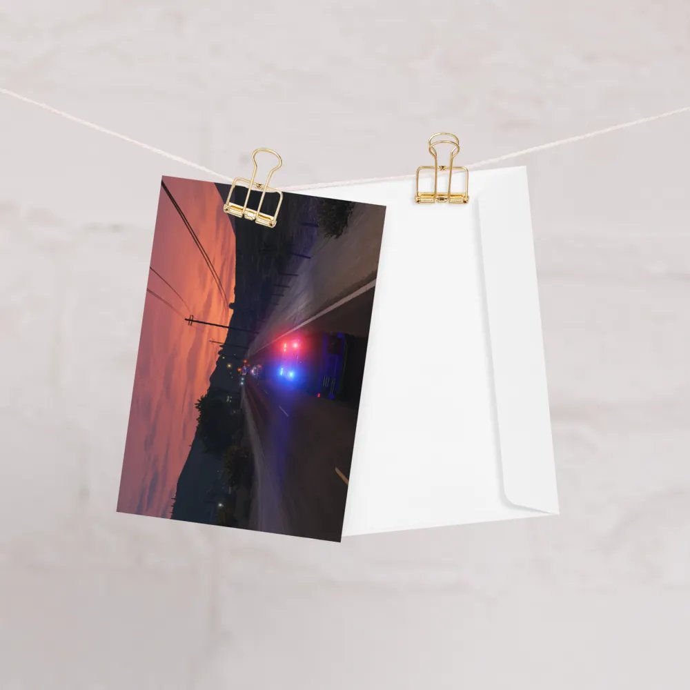 Sunset Sentinel Greeting Card product image (12)