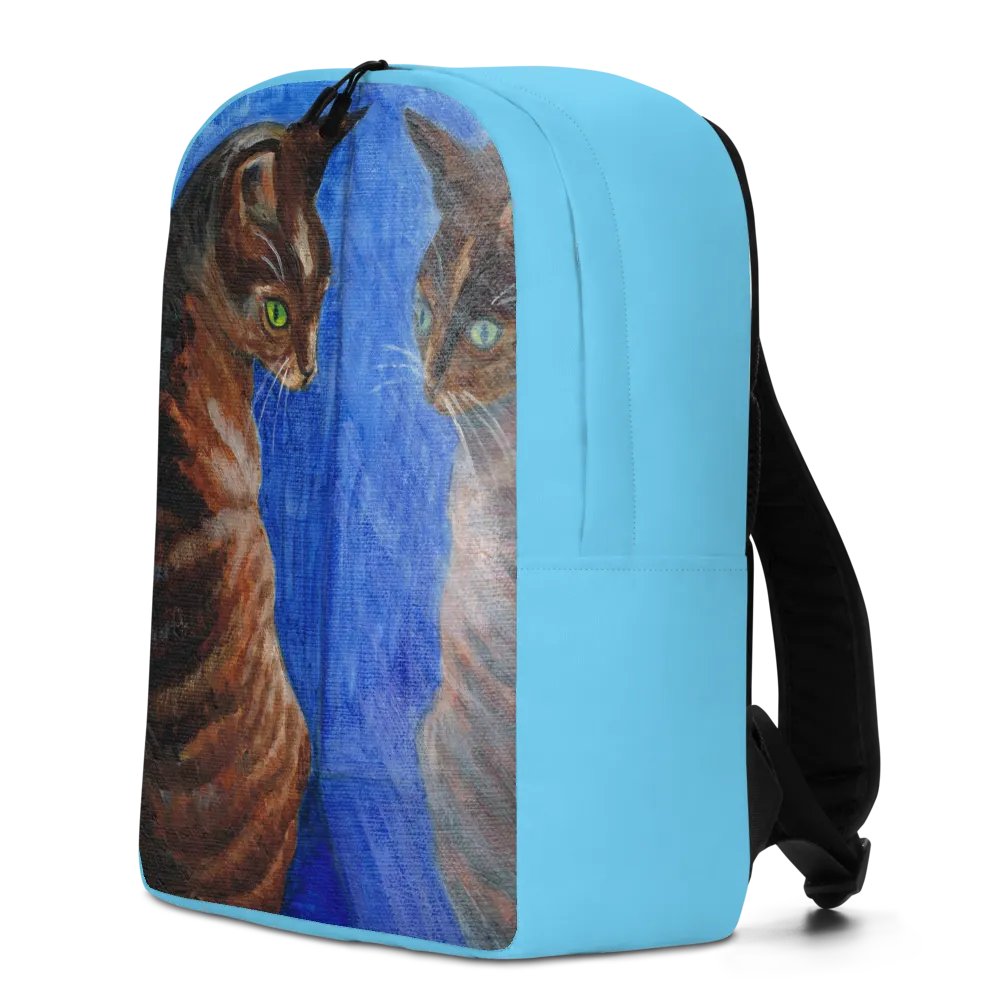 mirror cat painting backpack product image (4)