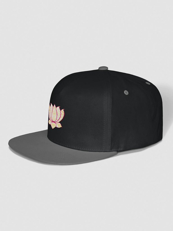Golden Lotus Snapback Cap product image (2)