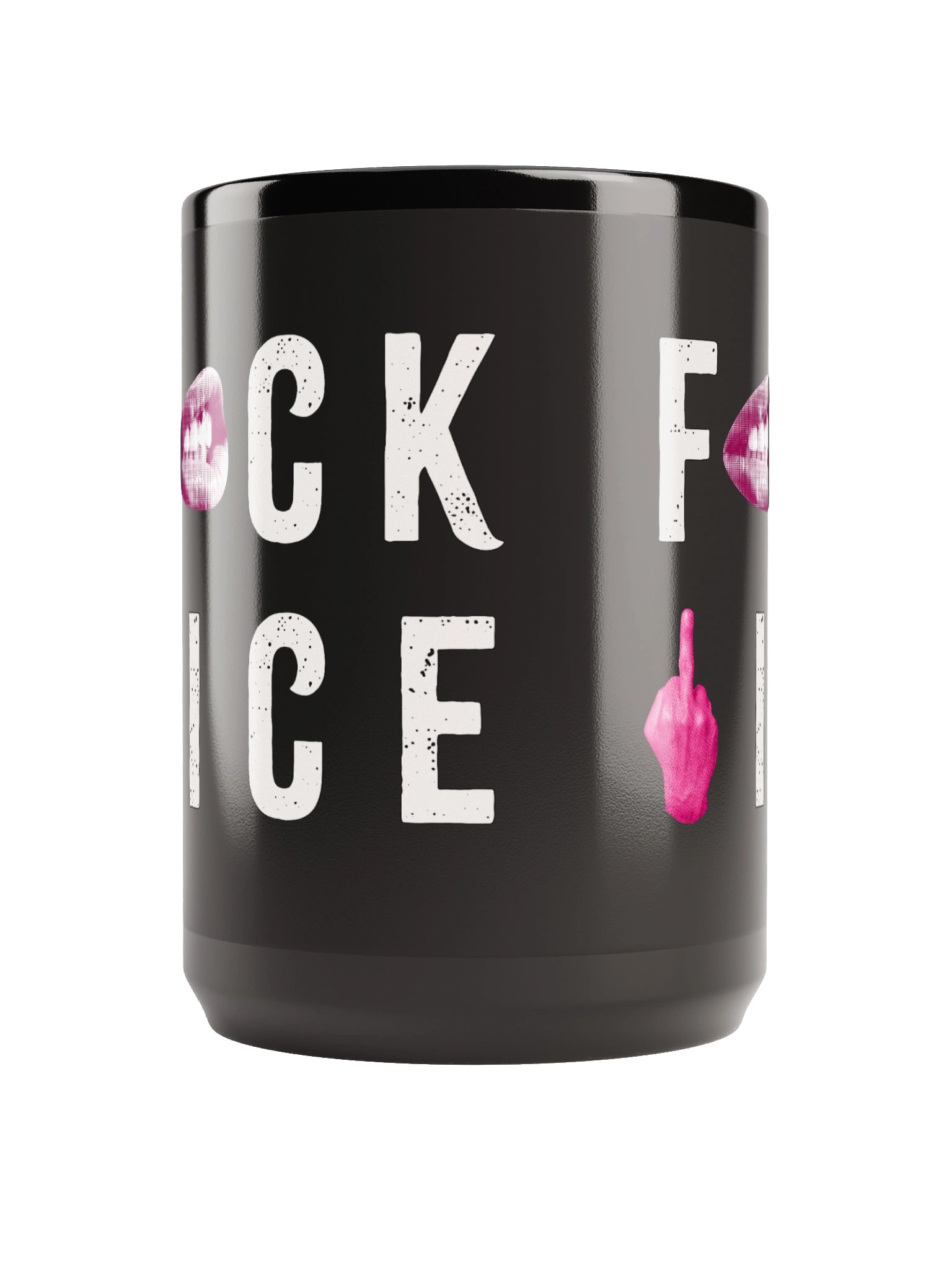 FCK ICE - Mug, Black product image (5)