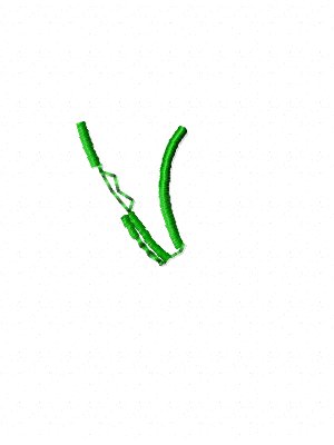 3D leaves product image (2)