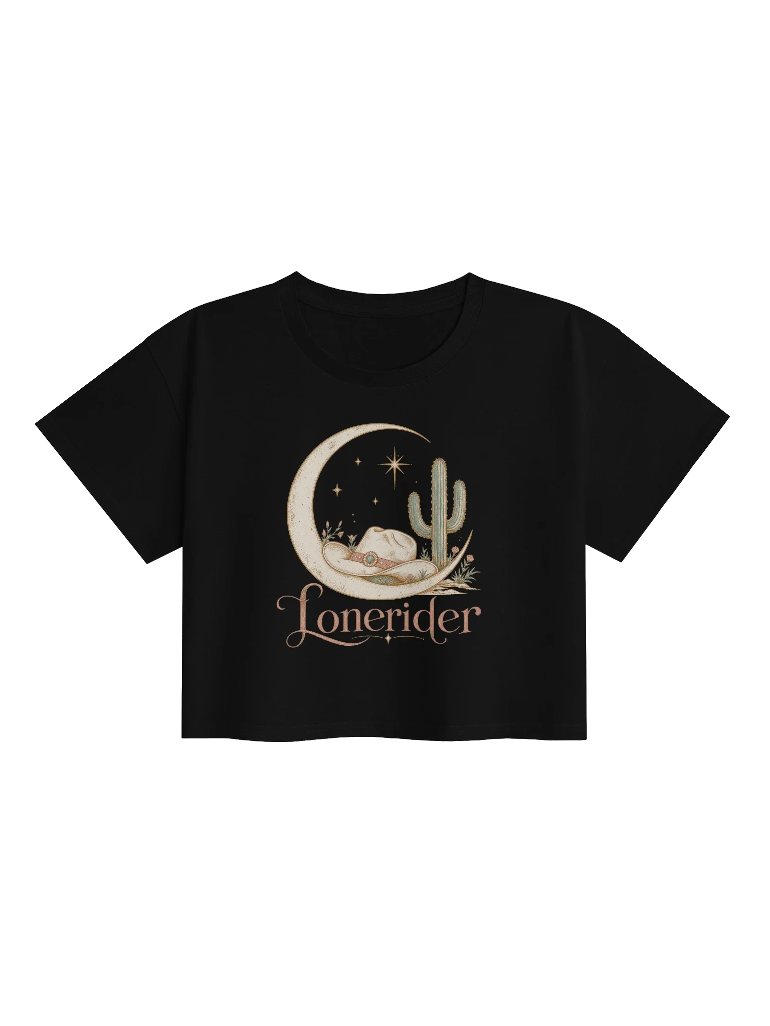 Desert Moon Crop Tee
