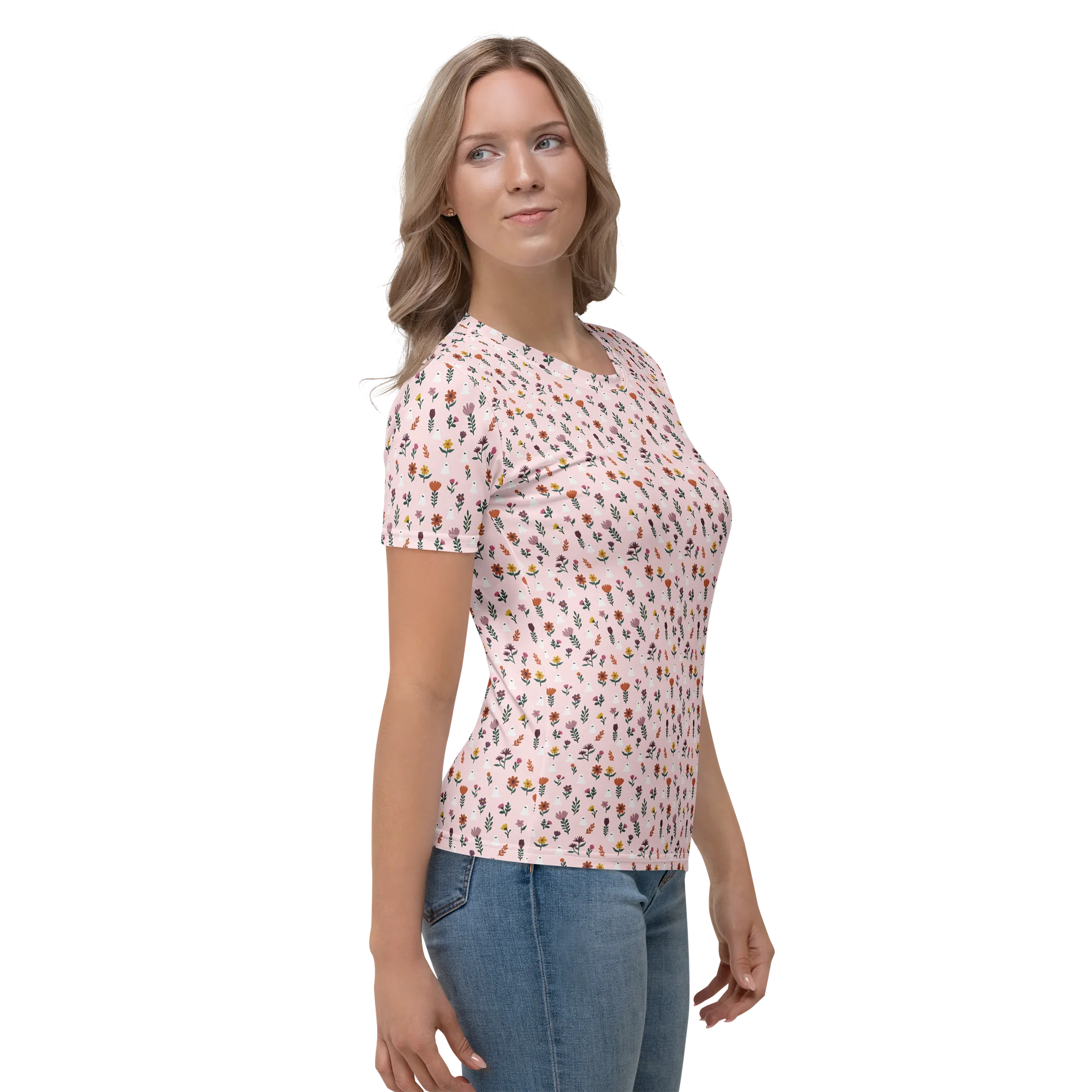Ghostly Floral Tee product image (4)