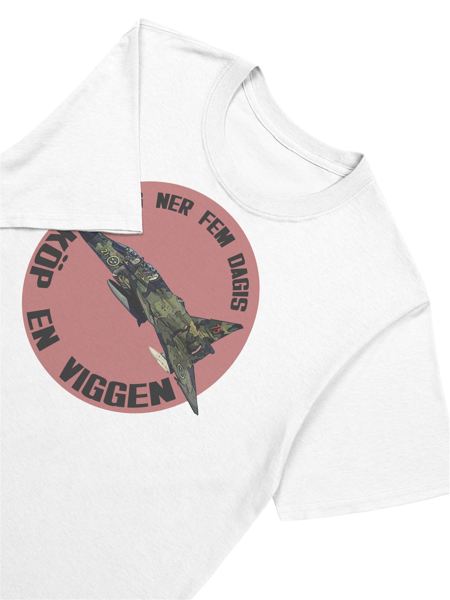 Lägg ner fem dagis - köp en Viggen (Herr T-shirt) product image (56)