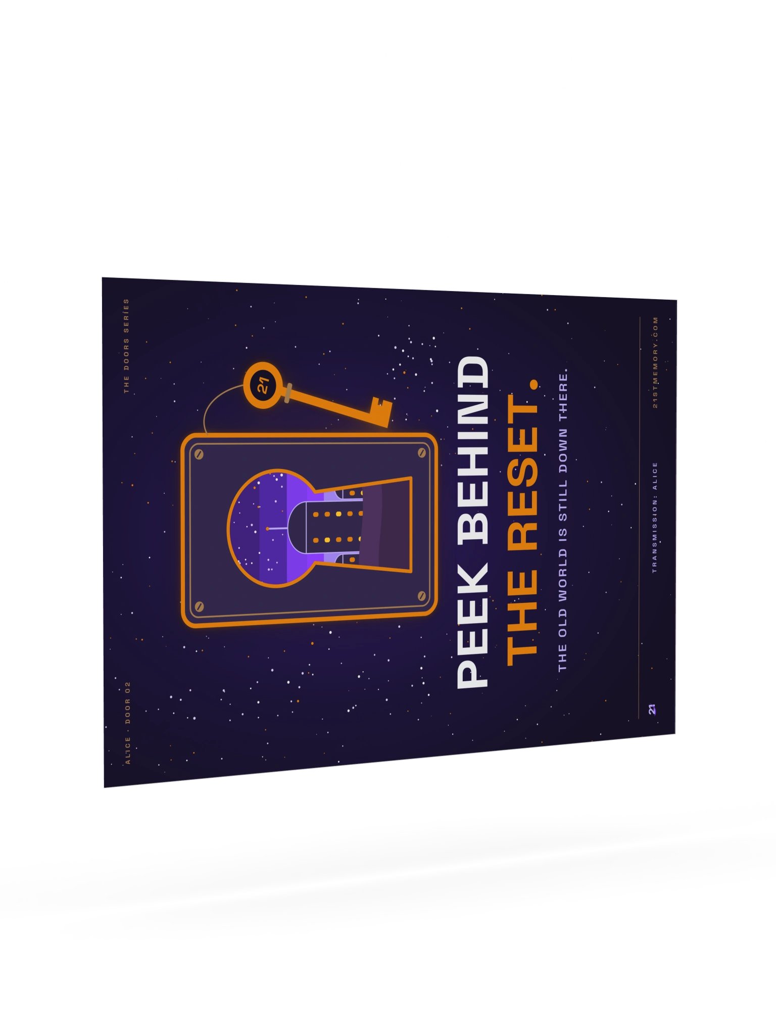 Peek Behind the Reset Poster product image (7)