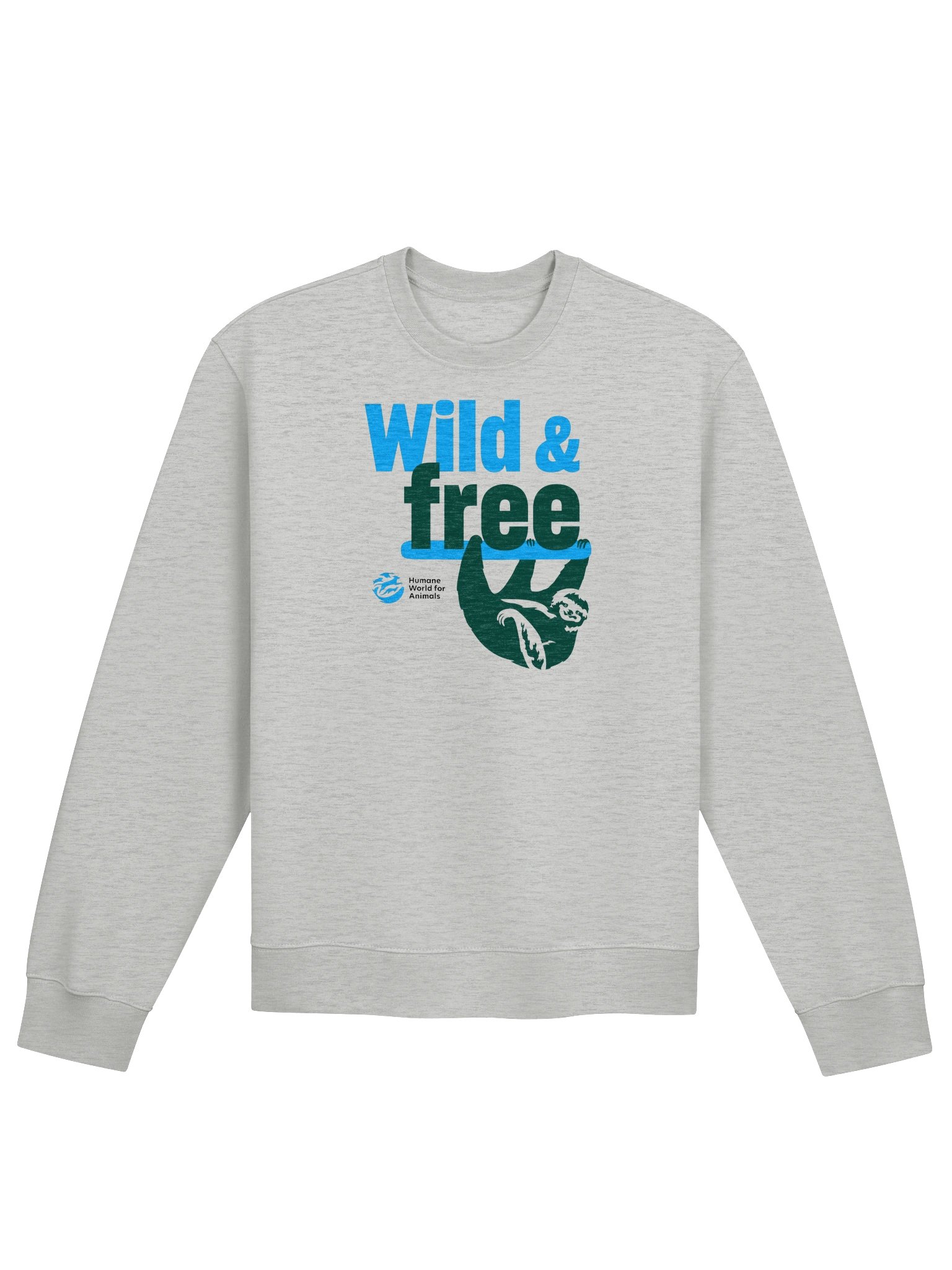 Wild & free - Sloth - Sweatshirt product image (1)