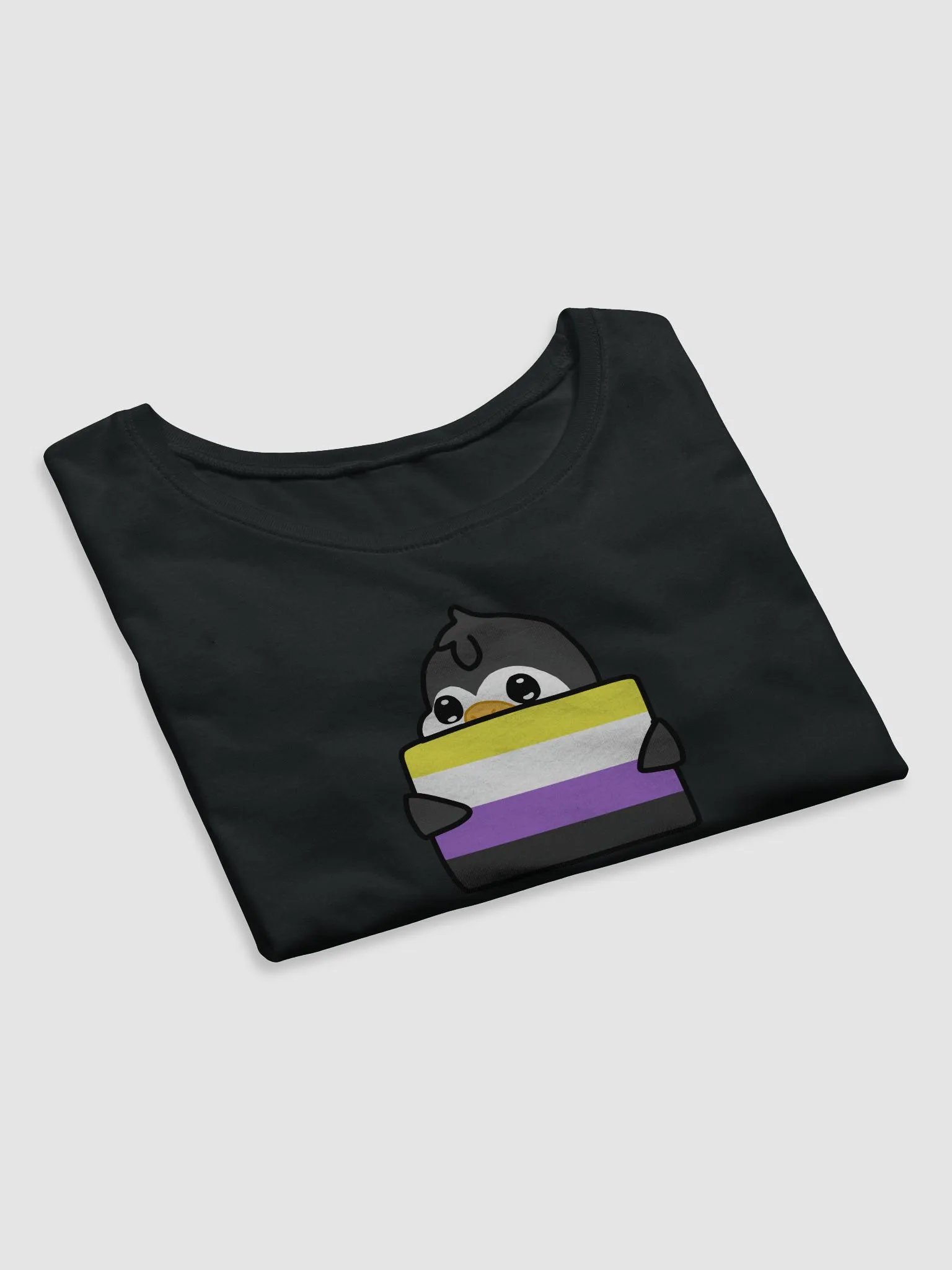 "Non-Binary Pride" Lil' Guy - Crop Top product image (7)