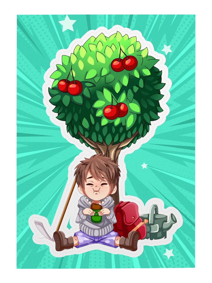SNACK STICKER product image (1)