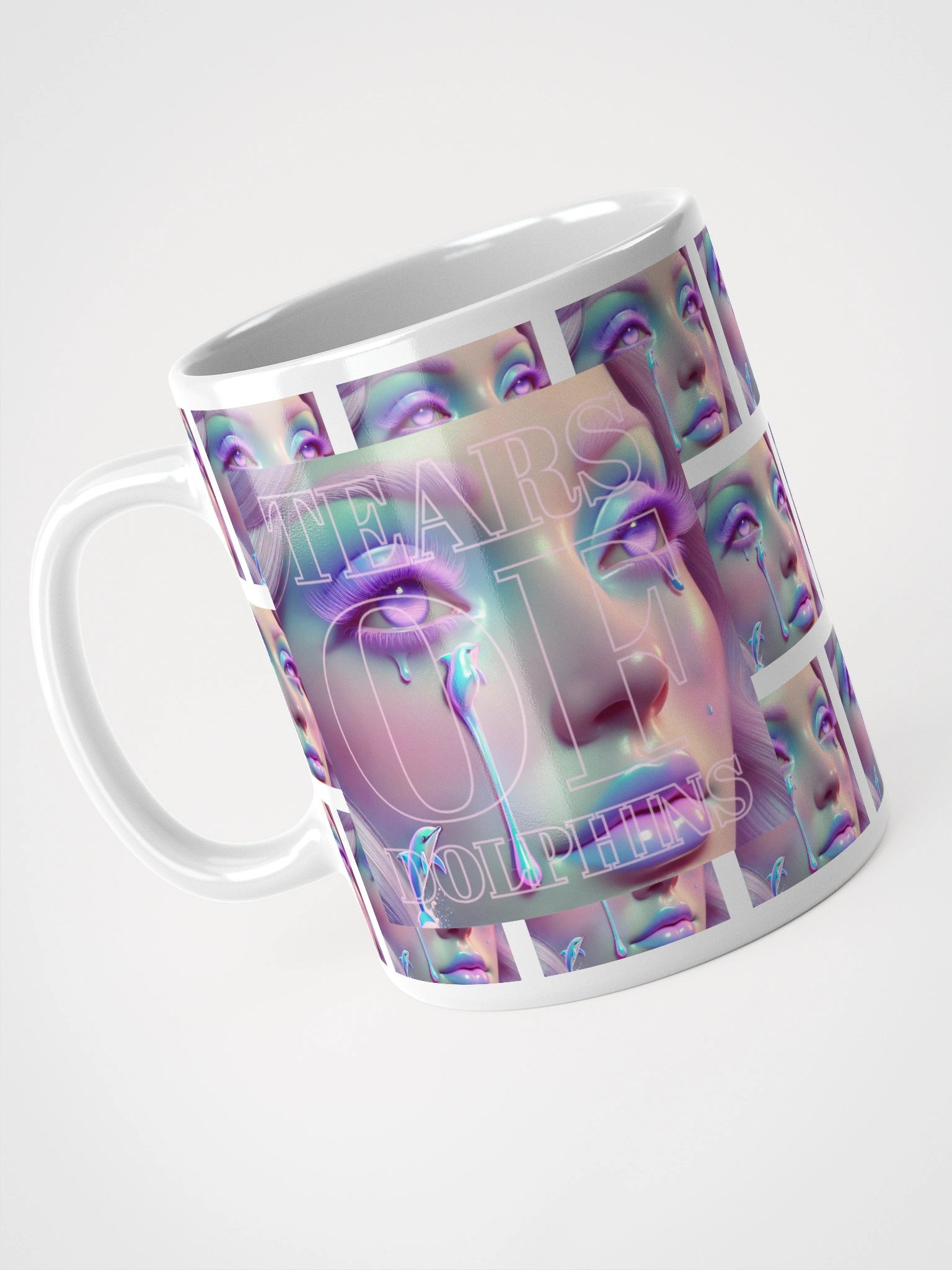 Tears of Dolphins Mug - even my breakdowns come in pastels product image (3)