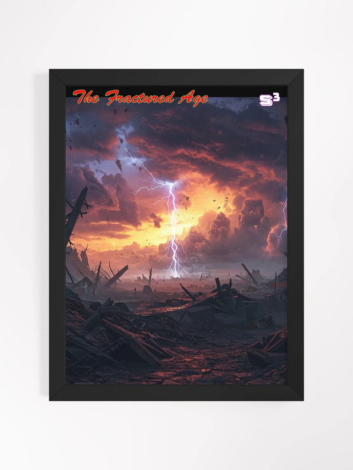 The Fractured Age "End Days" Framed Poster product image (1)