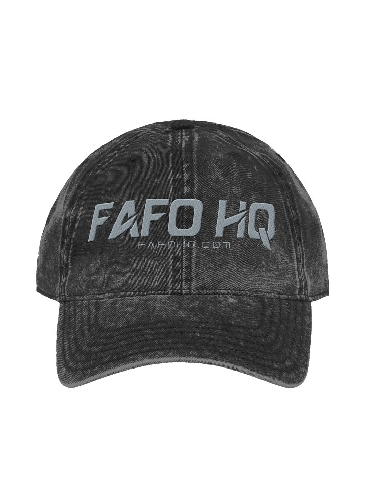 FAFO HQ Retro Relaxed Fit Dad Hat product image (2)