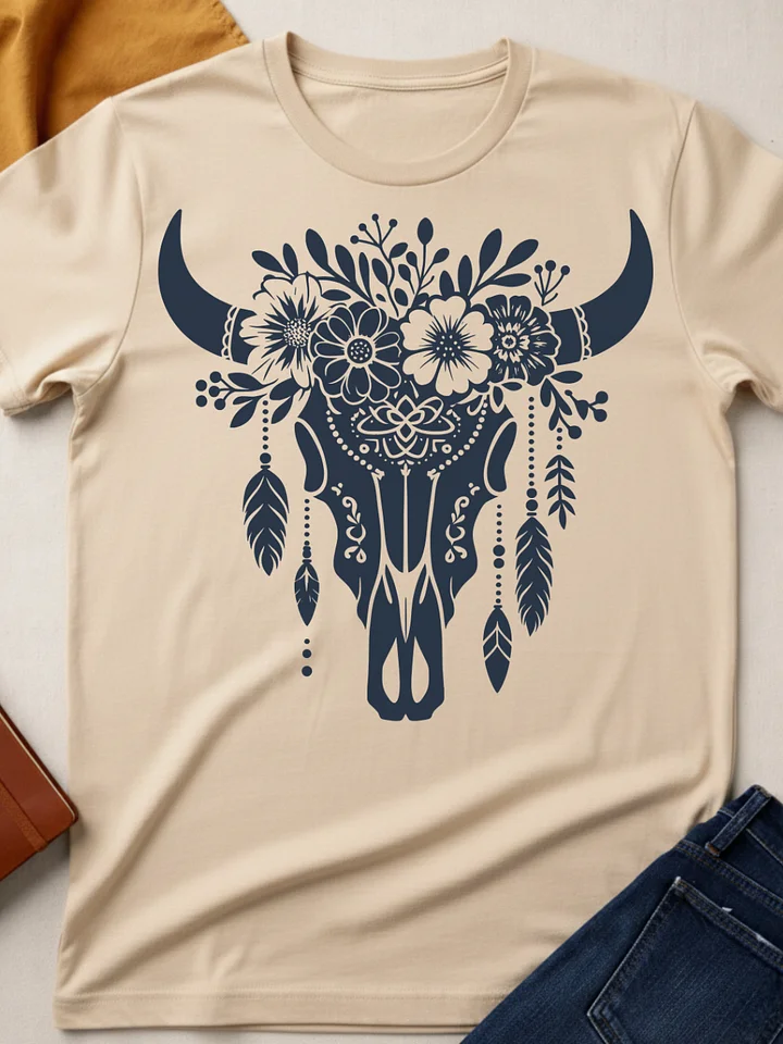 Floral Western Skull product image (1)