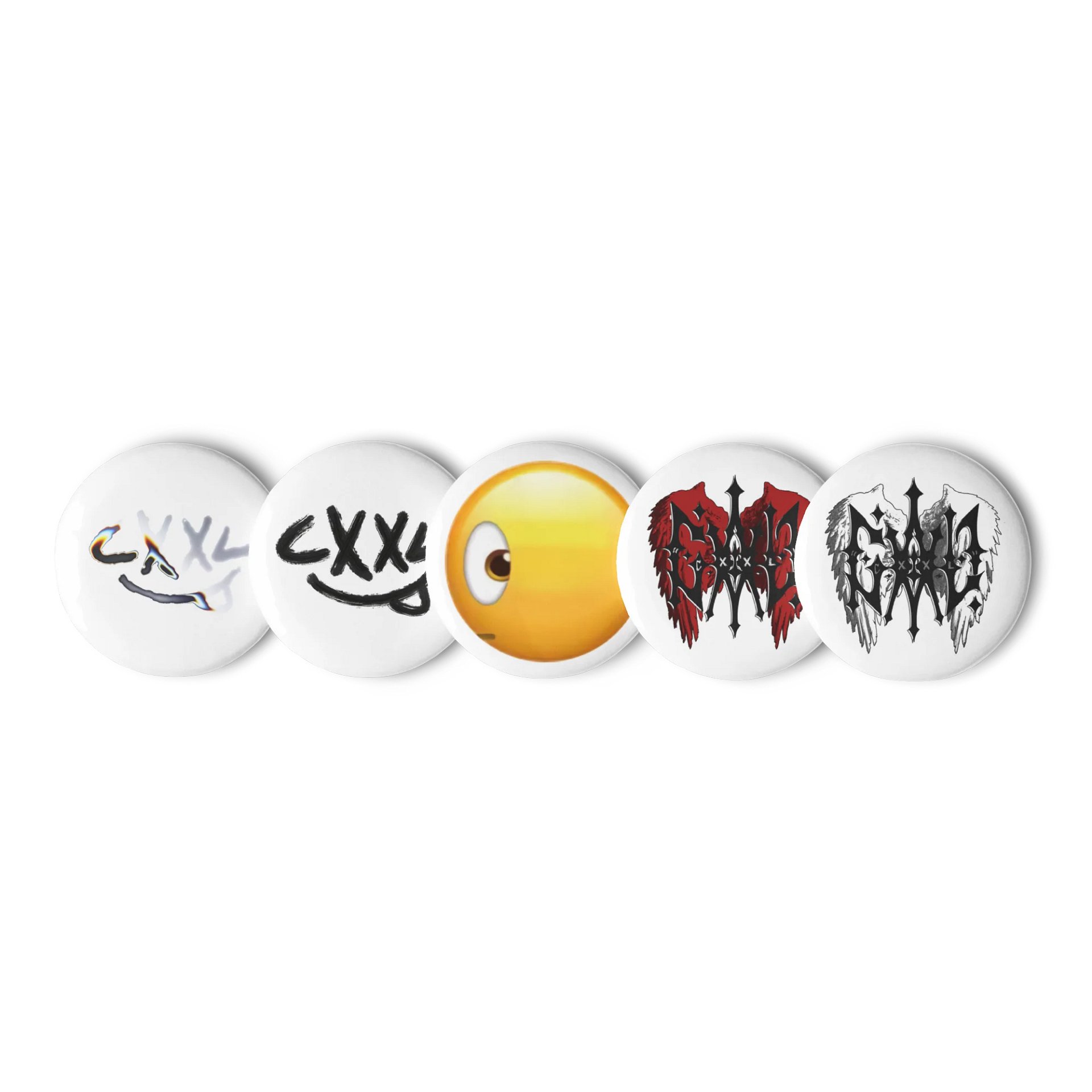 Logo and Emoji Pin Collection product image (1)