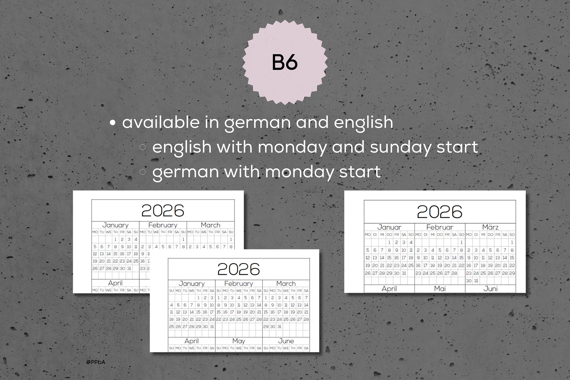 yearly overview - B6 - 2026 + 2027 + 2028 (4.2) product image (3)