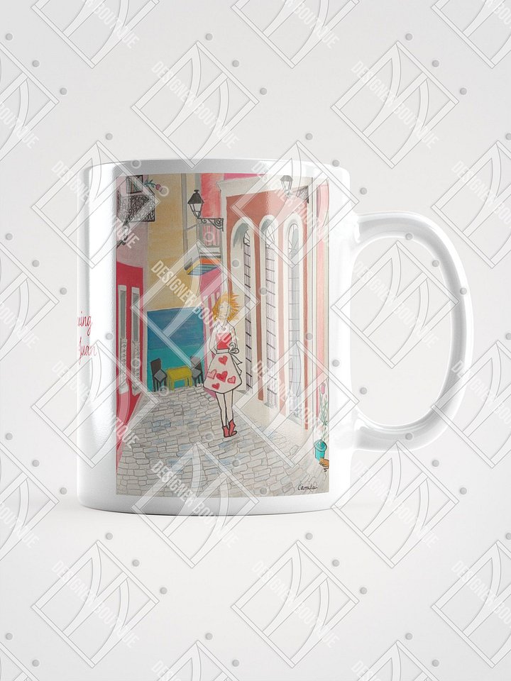 NN Designer Boutique x Camila Arraiza: Mug(Redhead) – Love is Brewing in Old San Juan product image (1)