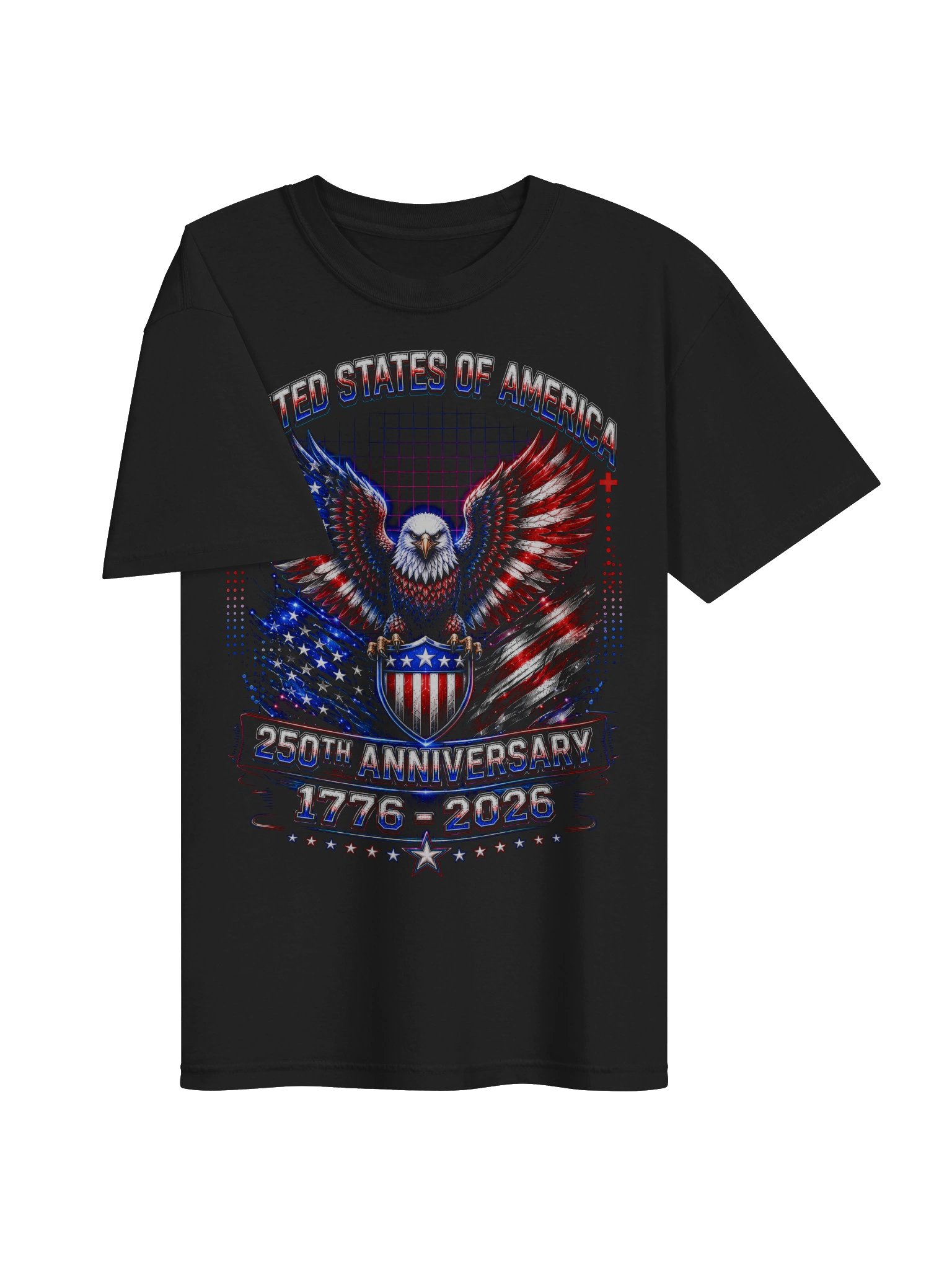 America 250th Anniversary Eagle Patriotic 1776-2026 T-Shirt product image (3)