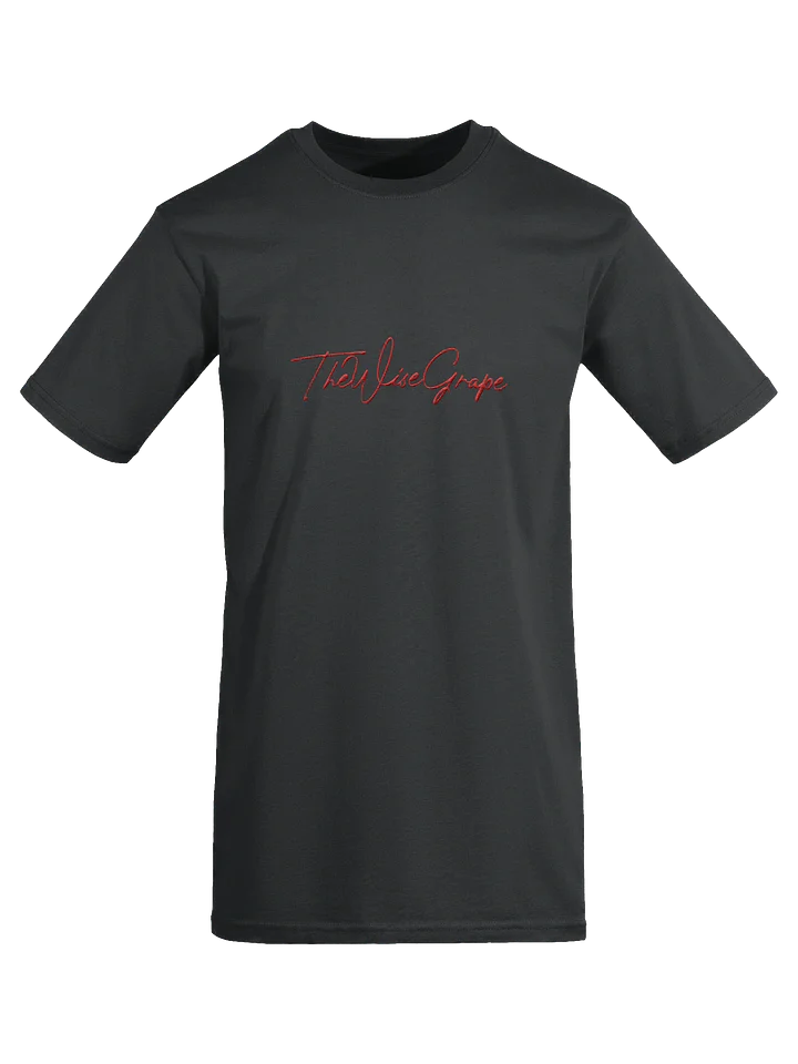 Grape Red Signature Embroidered Tee product image (1)