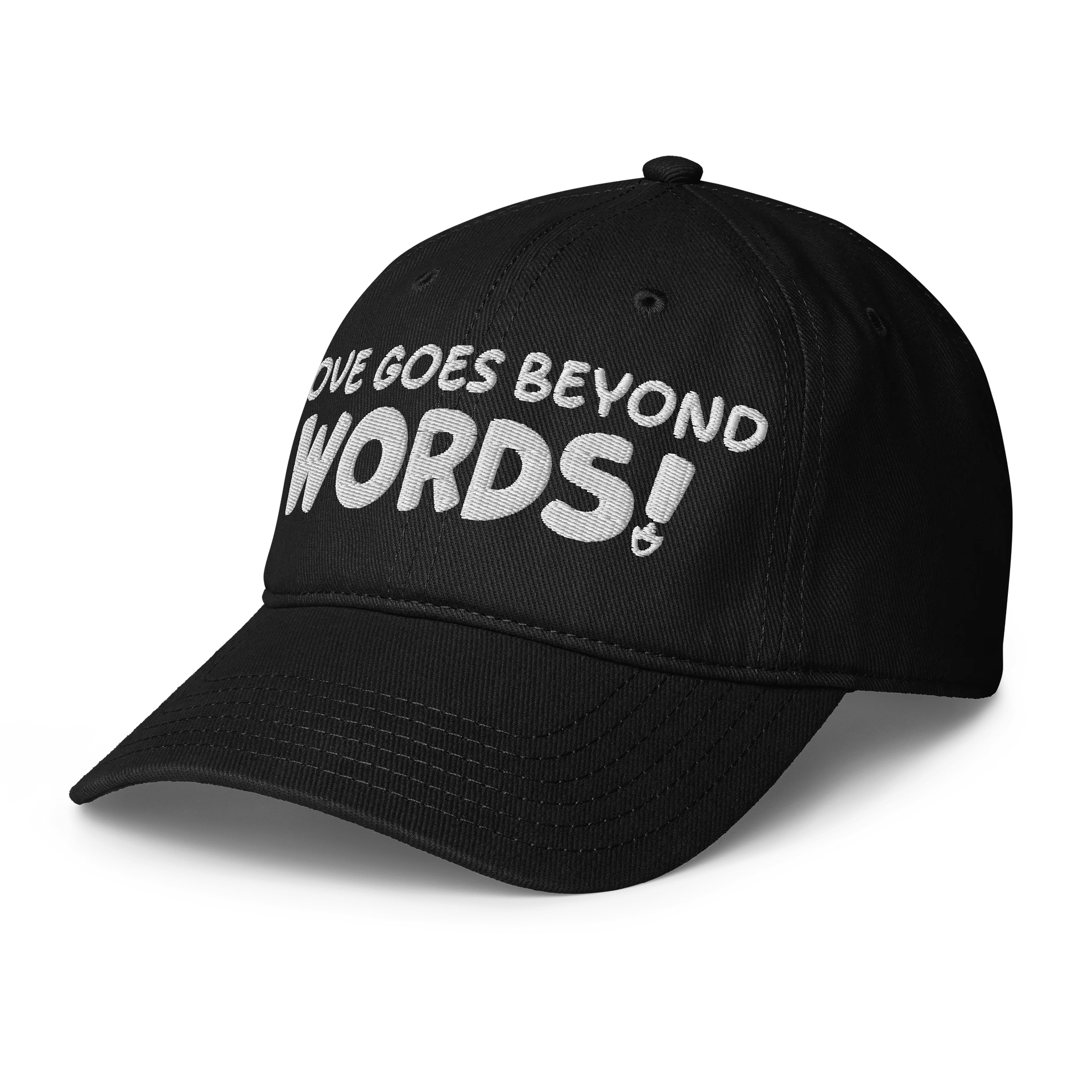 Love Goes Beyond Words - Embordered Hat product image (3)