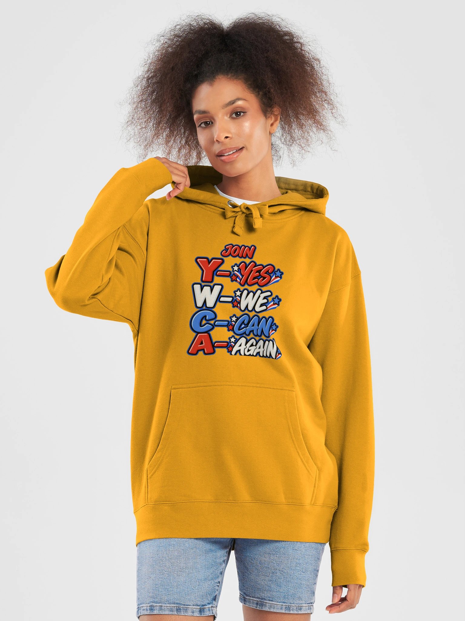 king-Spin Products Join Front and Vote Back Hoodie product image (29)