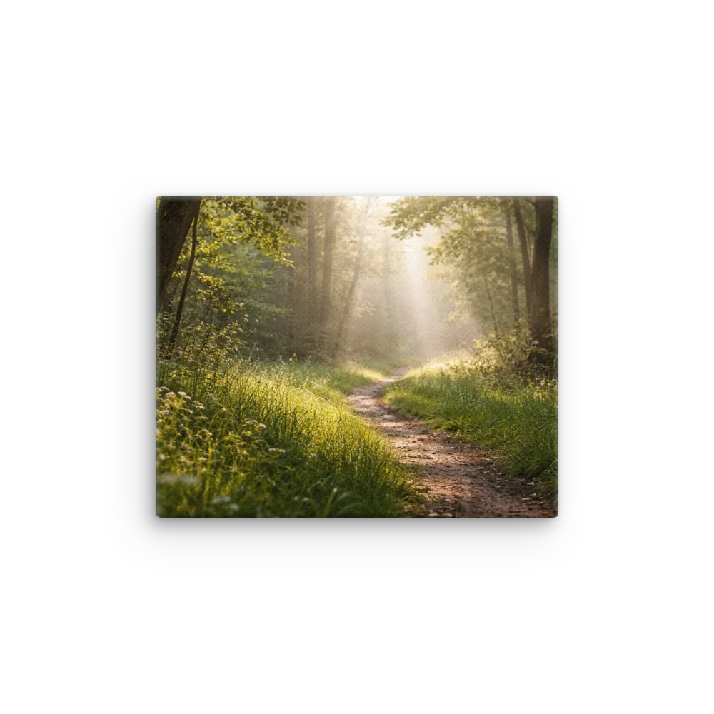 Sunlit Forest Path Canvas product image (12)
