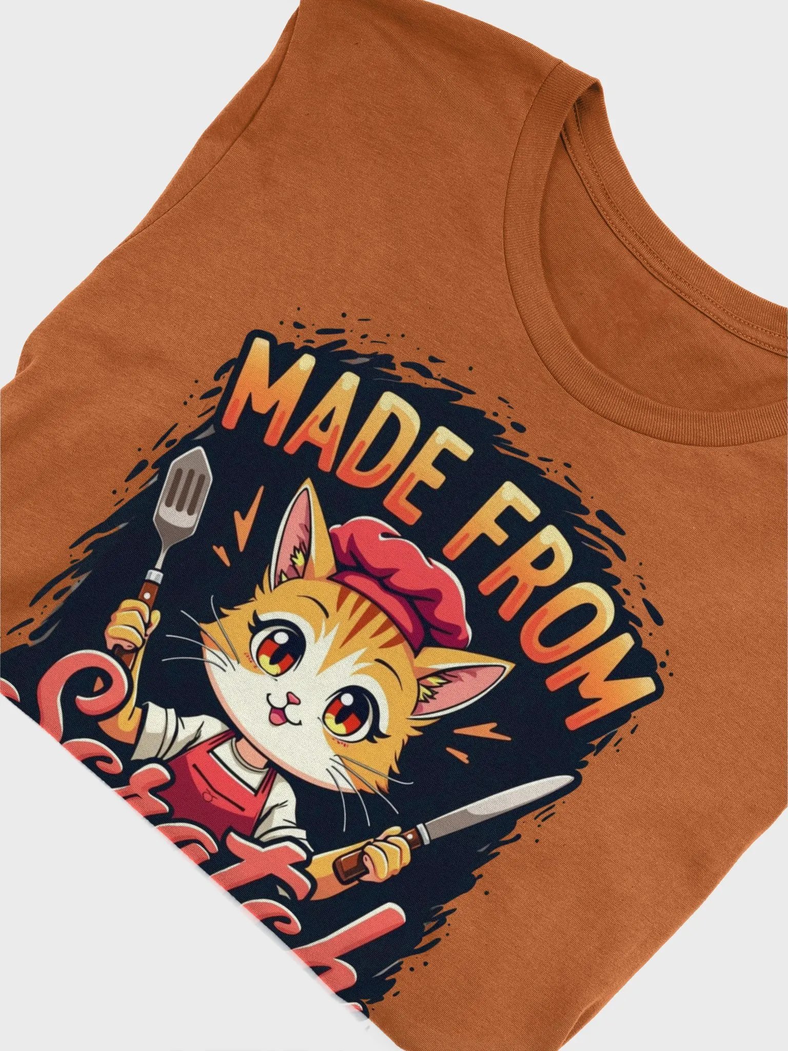 Made from Scratch Chef Cat T-Shirt product image (55)