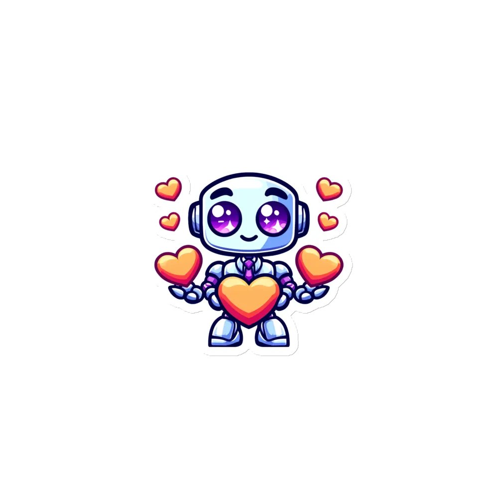 Heartfelt Robot Magnets product image (1)