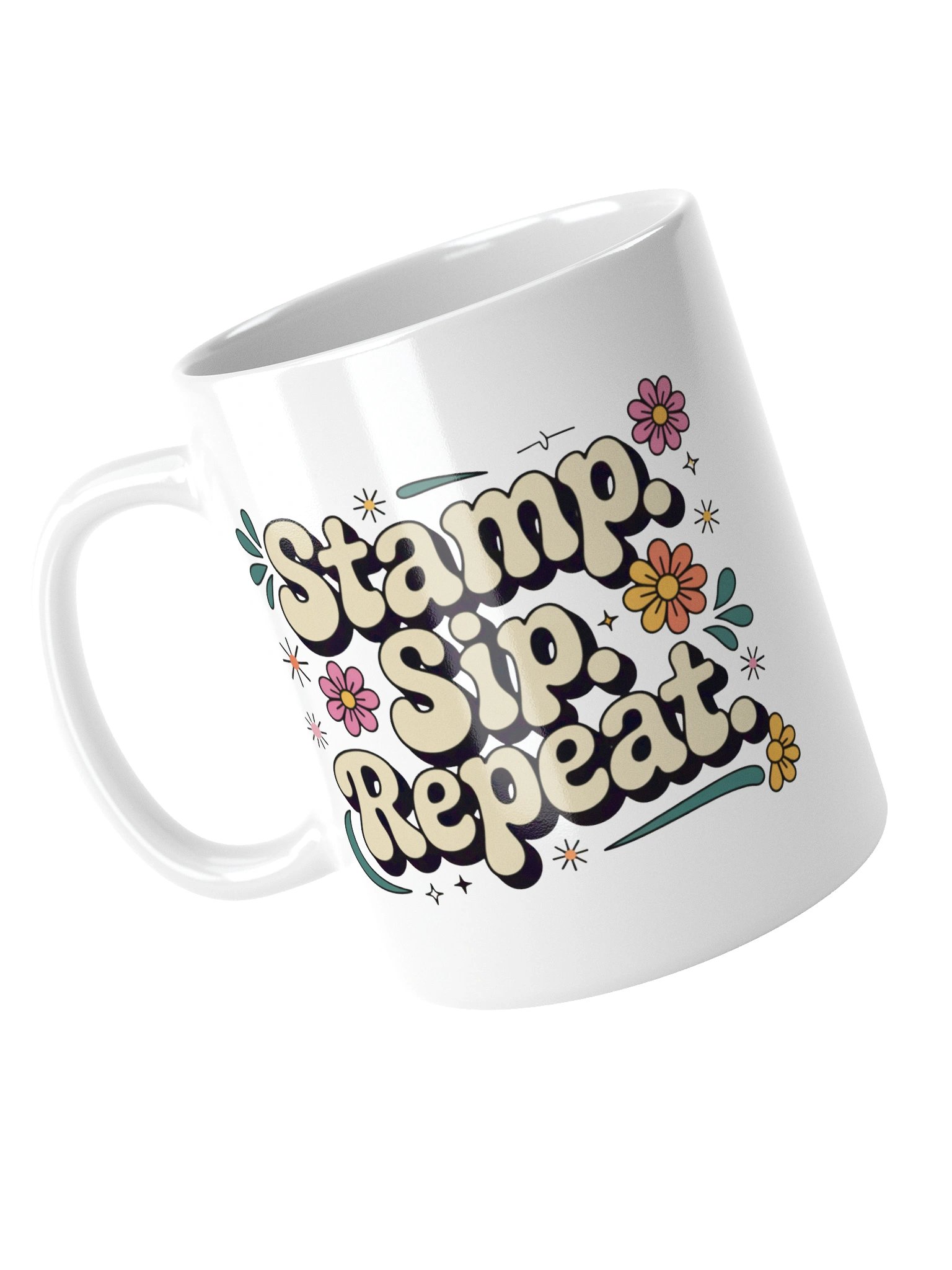 Stamp. Sip. Repeat. Mug product image (8)