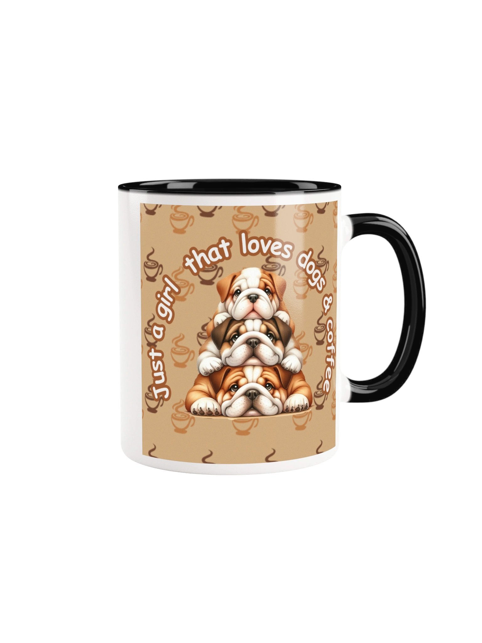 Dogs & Coffee Bulldog Mug product image (1)
