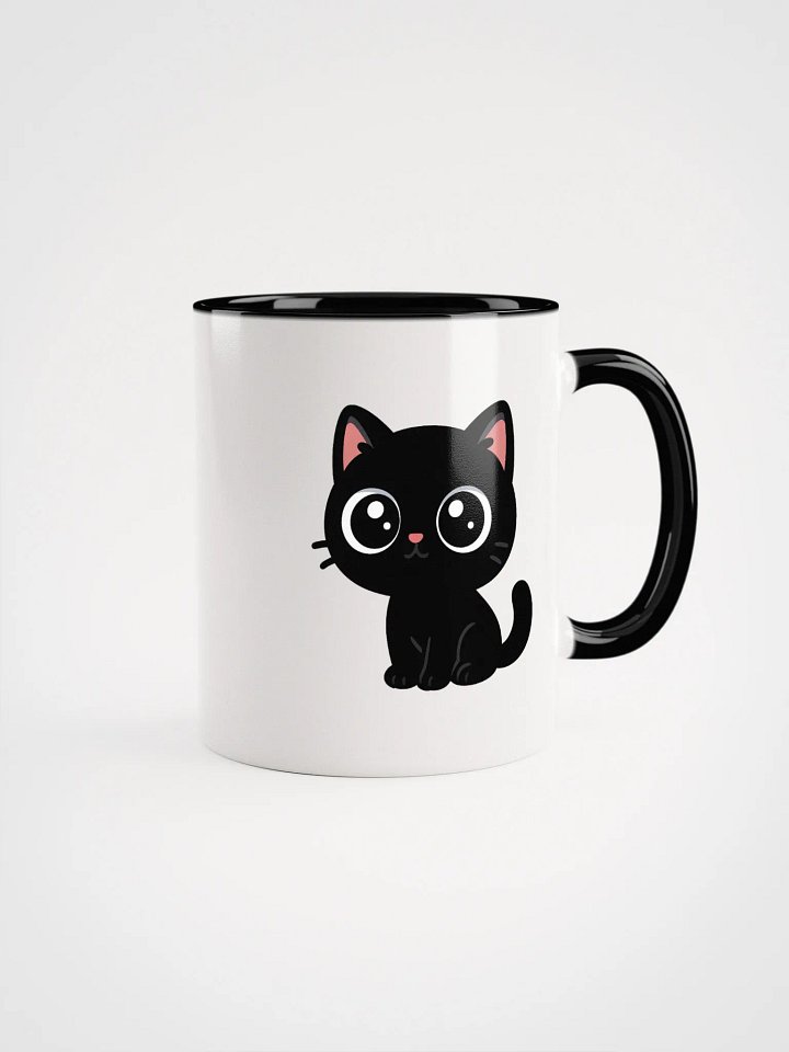 Cute Black Cat Mug product image (9)