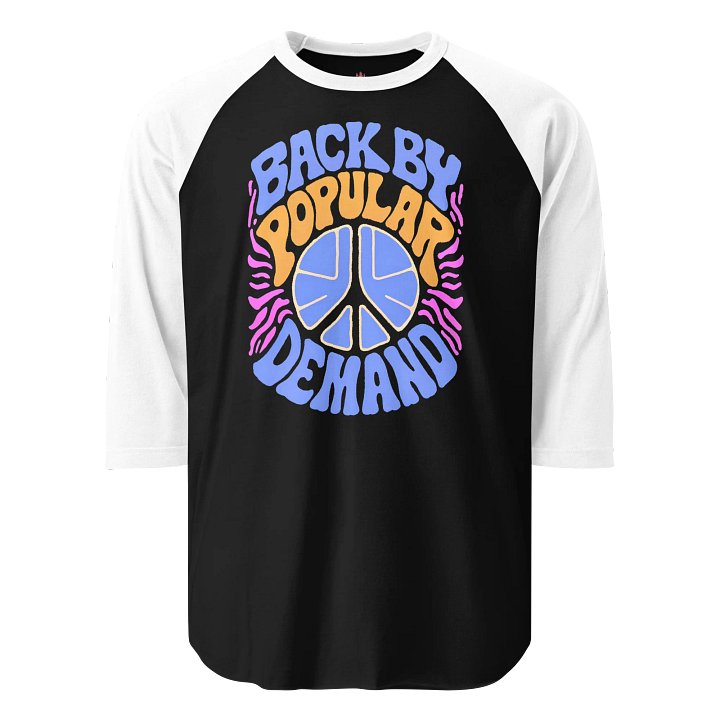Peaceful Vibes Raglan Tee product image (1)