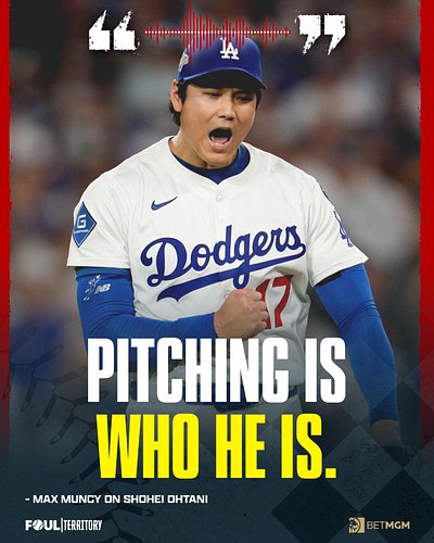 As great a hitter Shohei Ohtani is, Max Muncy says pitching is what he really enjoys doing.