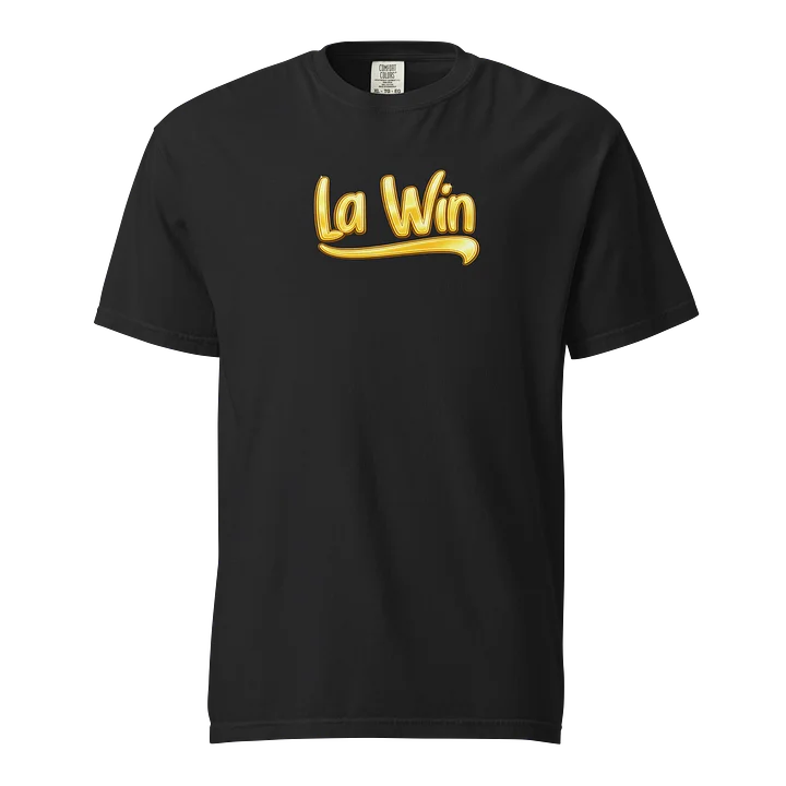 T-Shirt noir « La Win » gold product image (1)