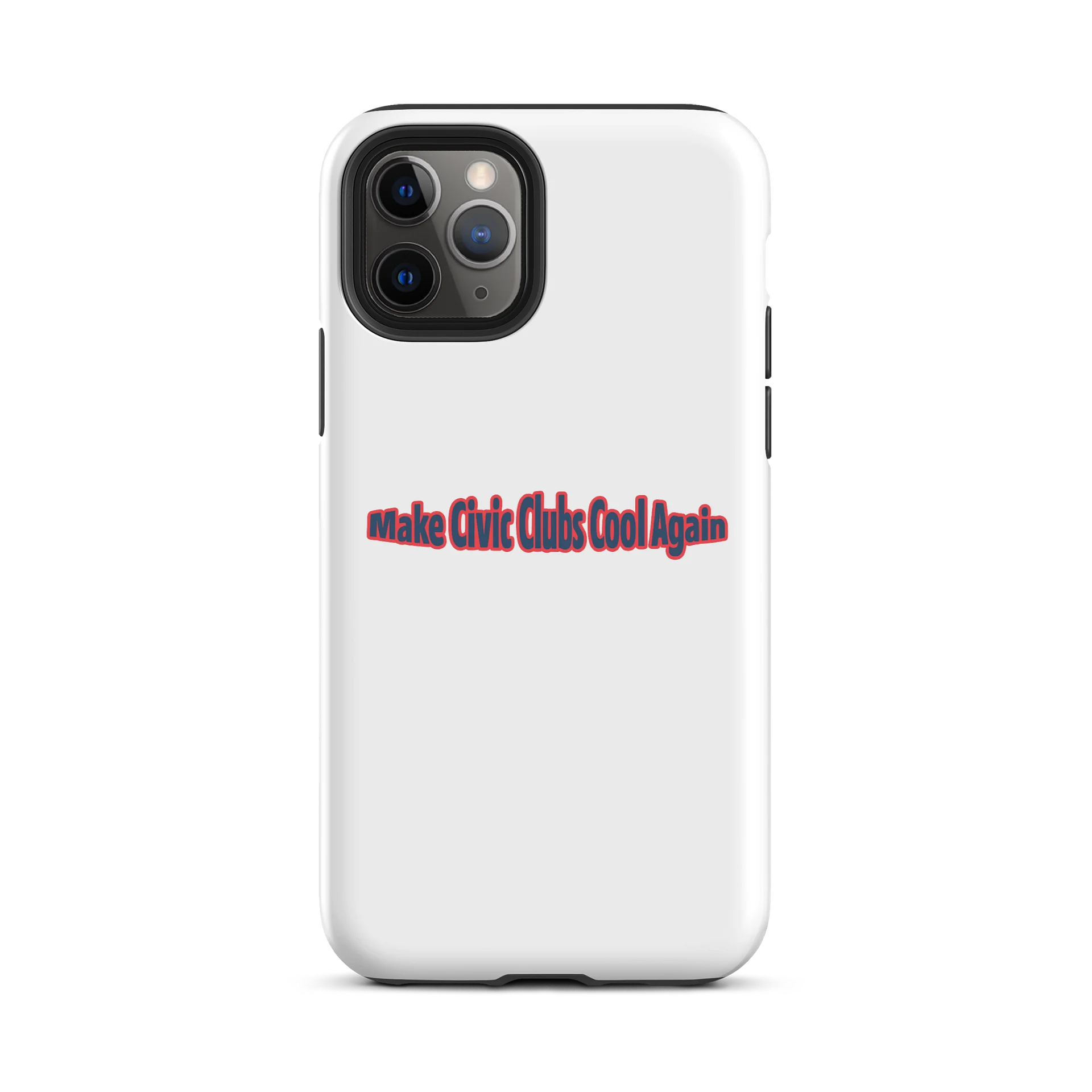 Make Civic Clubs Cool Again™ Too Cool for Calls iPhone® Case product image (2)