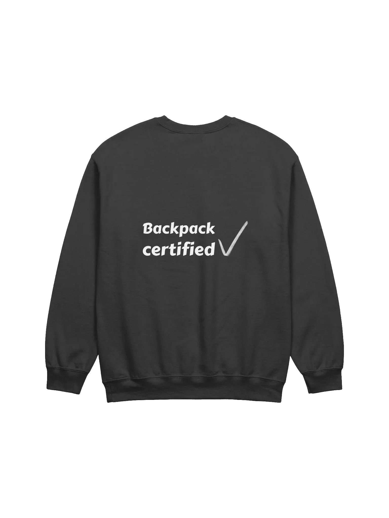 Backpack Certified Sweater Black product image (1)
