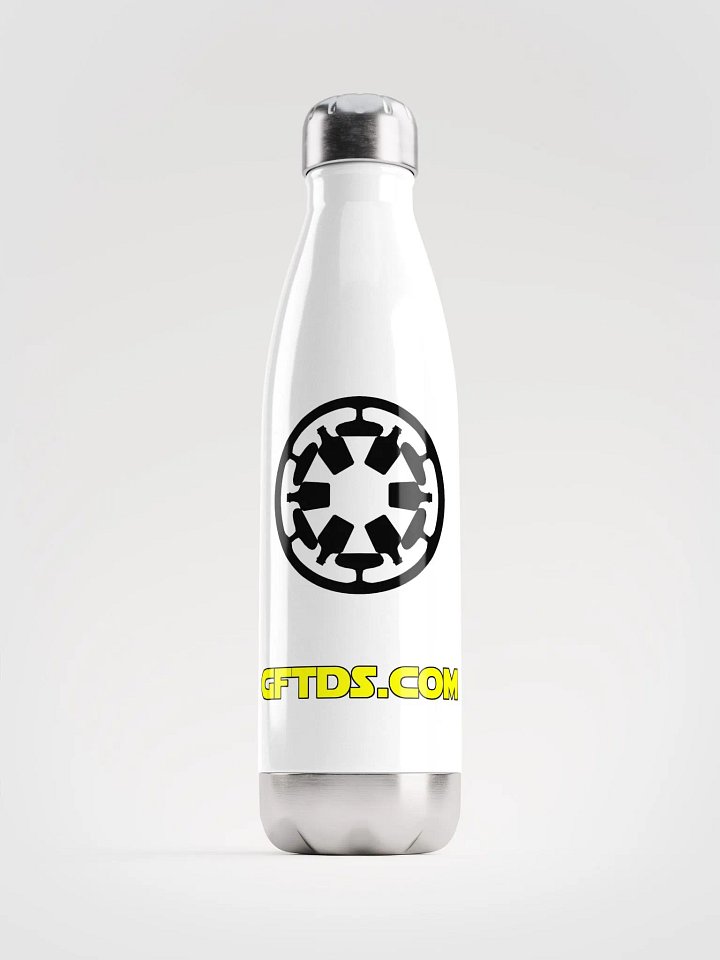 GFtDS Metal Water Bottle (White) product image (1)