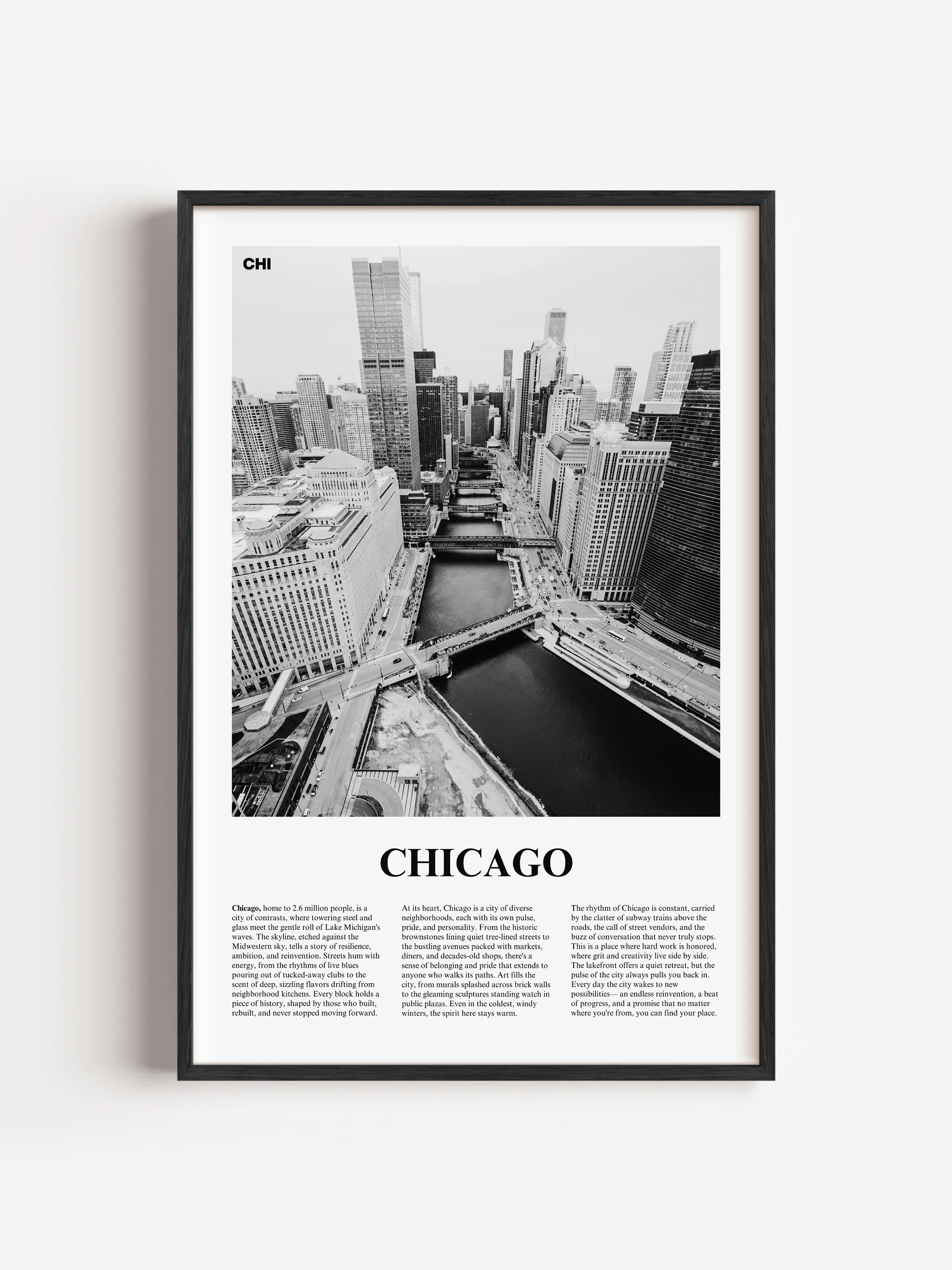 Chicago 03 Newspaper Poster product image (1)