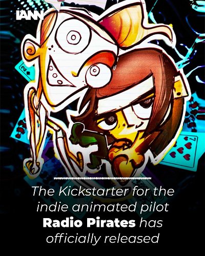 The Kickstarter for the indie animated pilot Radio Pirates by Wasan Hayajneh (@liquidcultureshock) and Midnight Oil Animation...