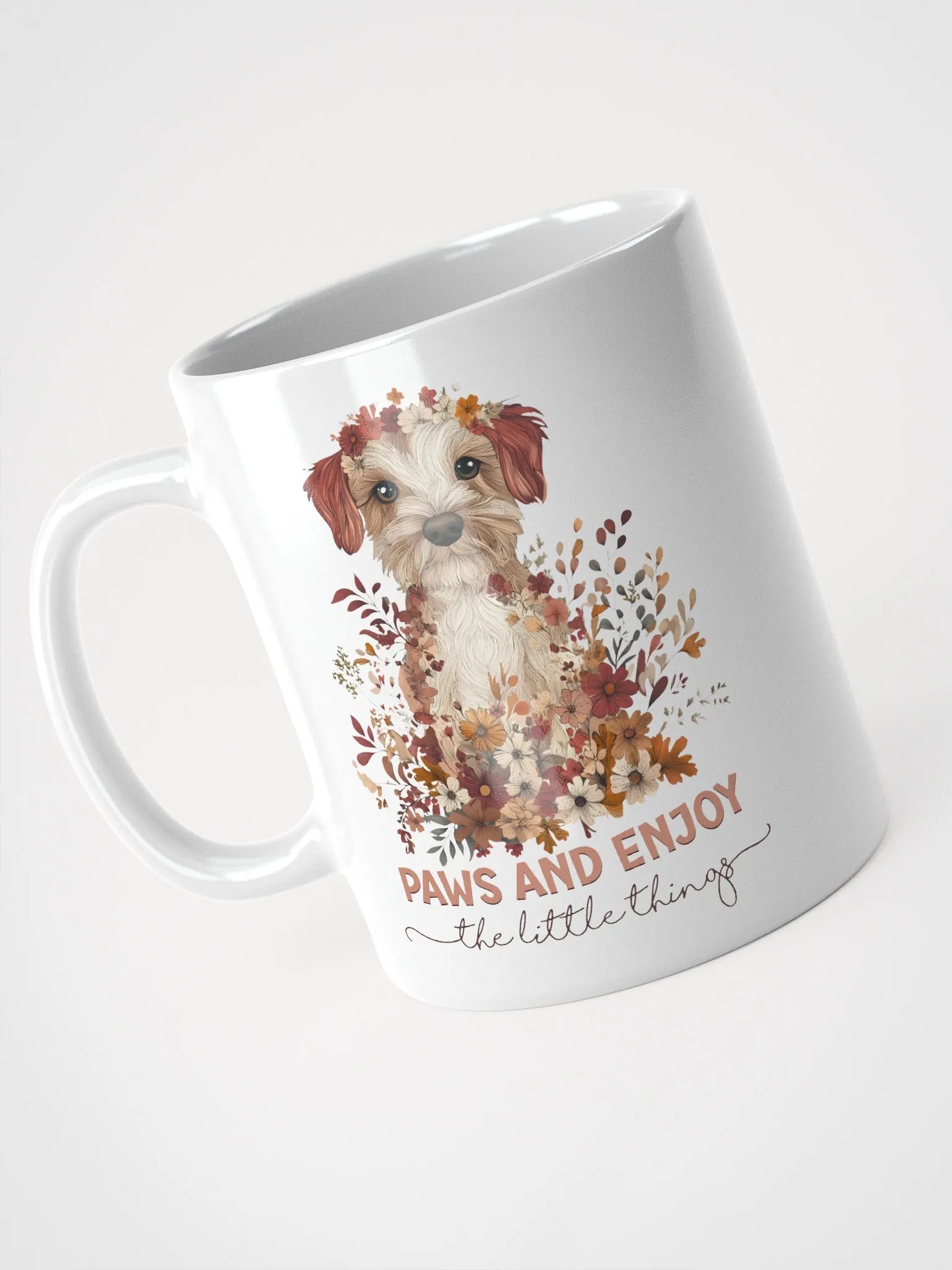 Paws And Enjoy The Little Things Dog Mug product image (2)