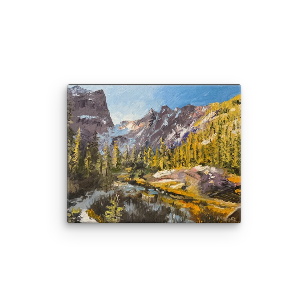 Rocky Mountain National Park - Giclee Canvas product image (1)
