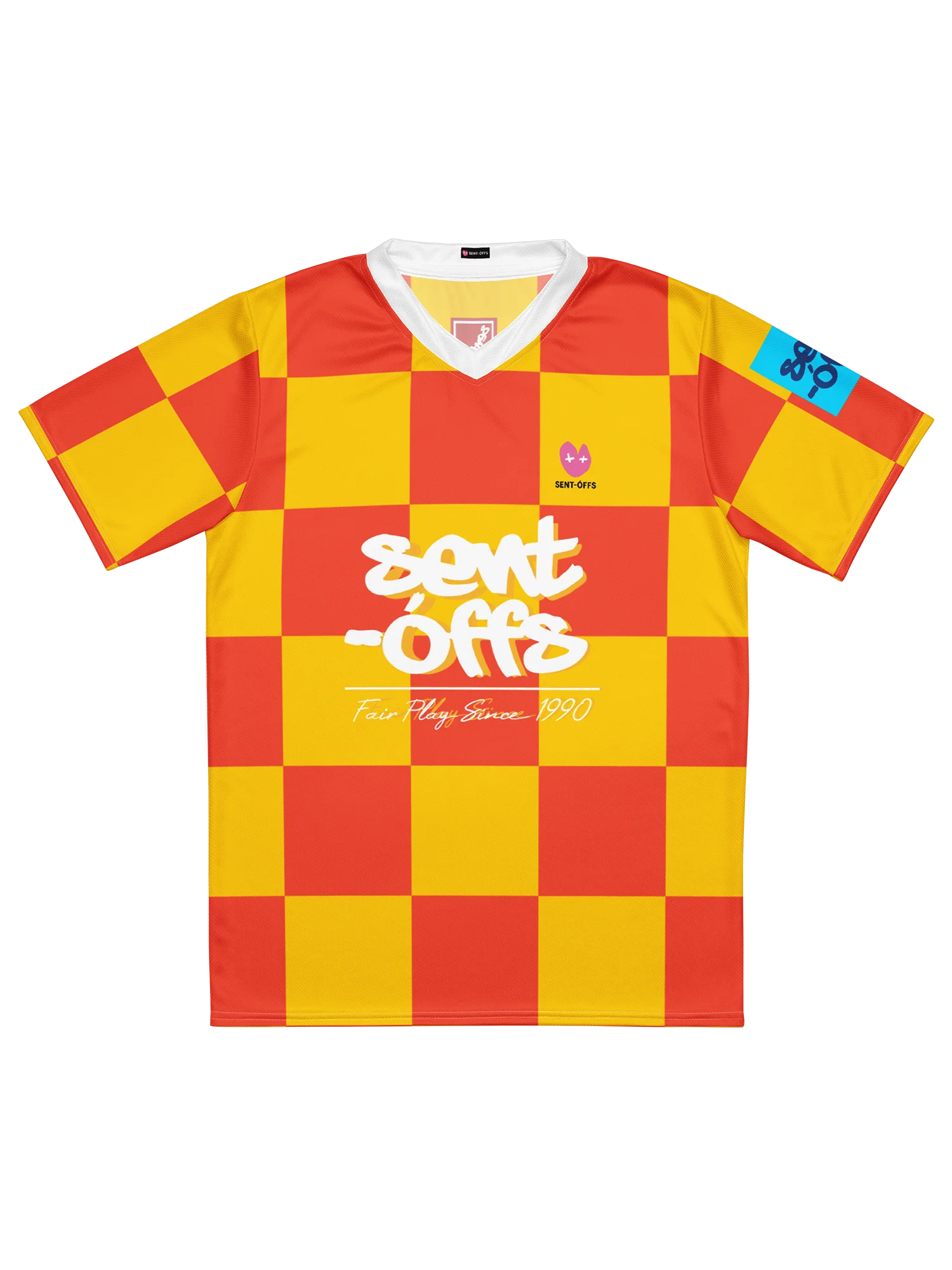 Sunshine into checks jersey product image (1)