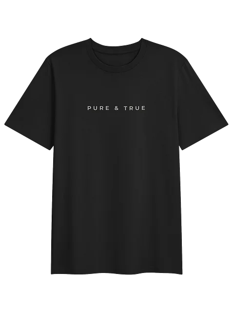 PURE &amp; TRUE ORGANIC UNISEX TEE
