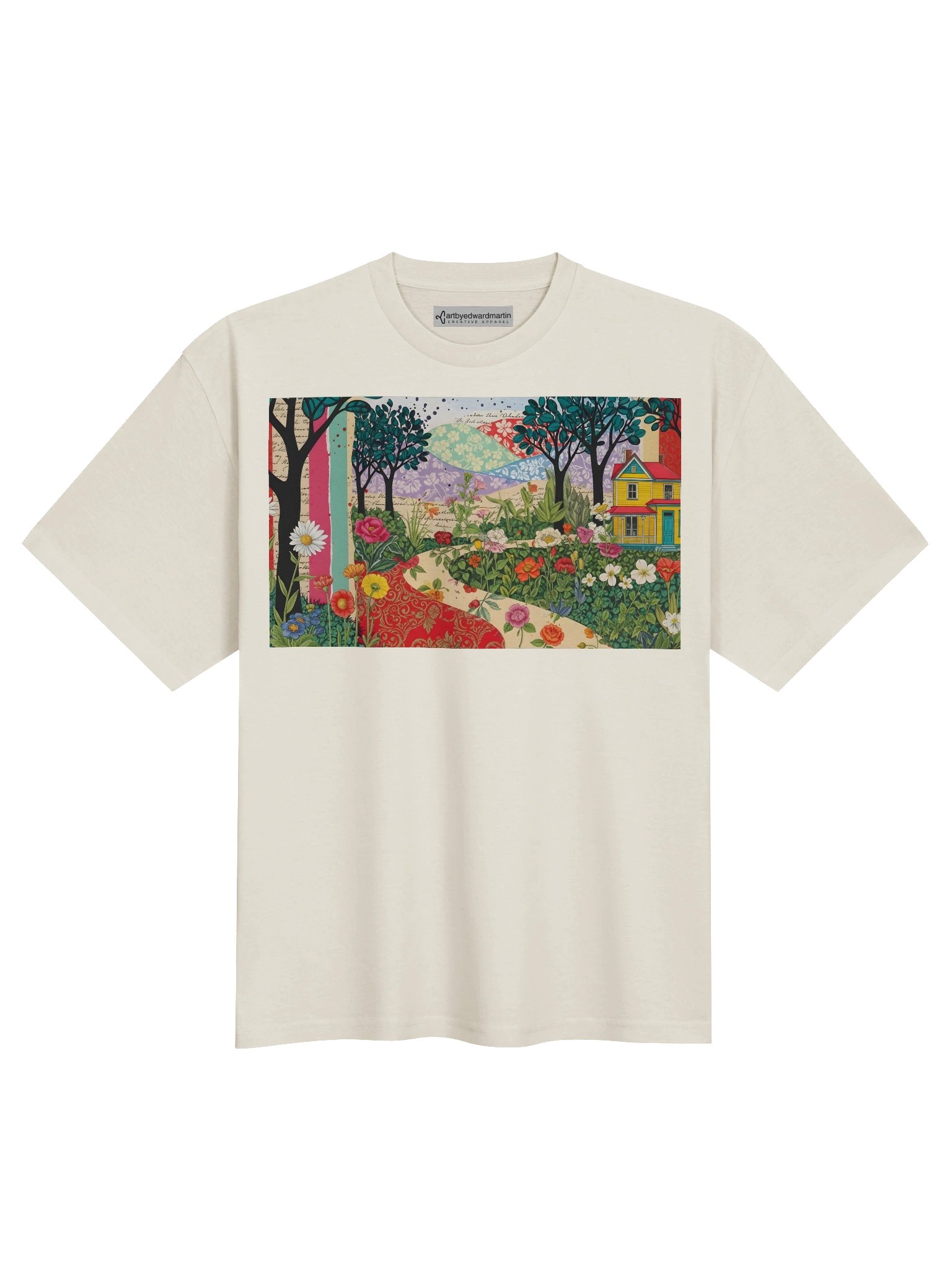 La Casita Amarilla (The Little Yellow House) Oversized Tee product image (1)