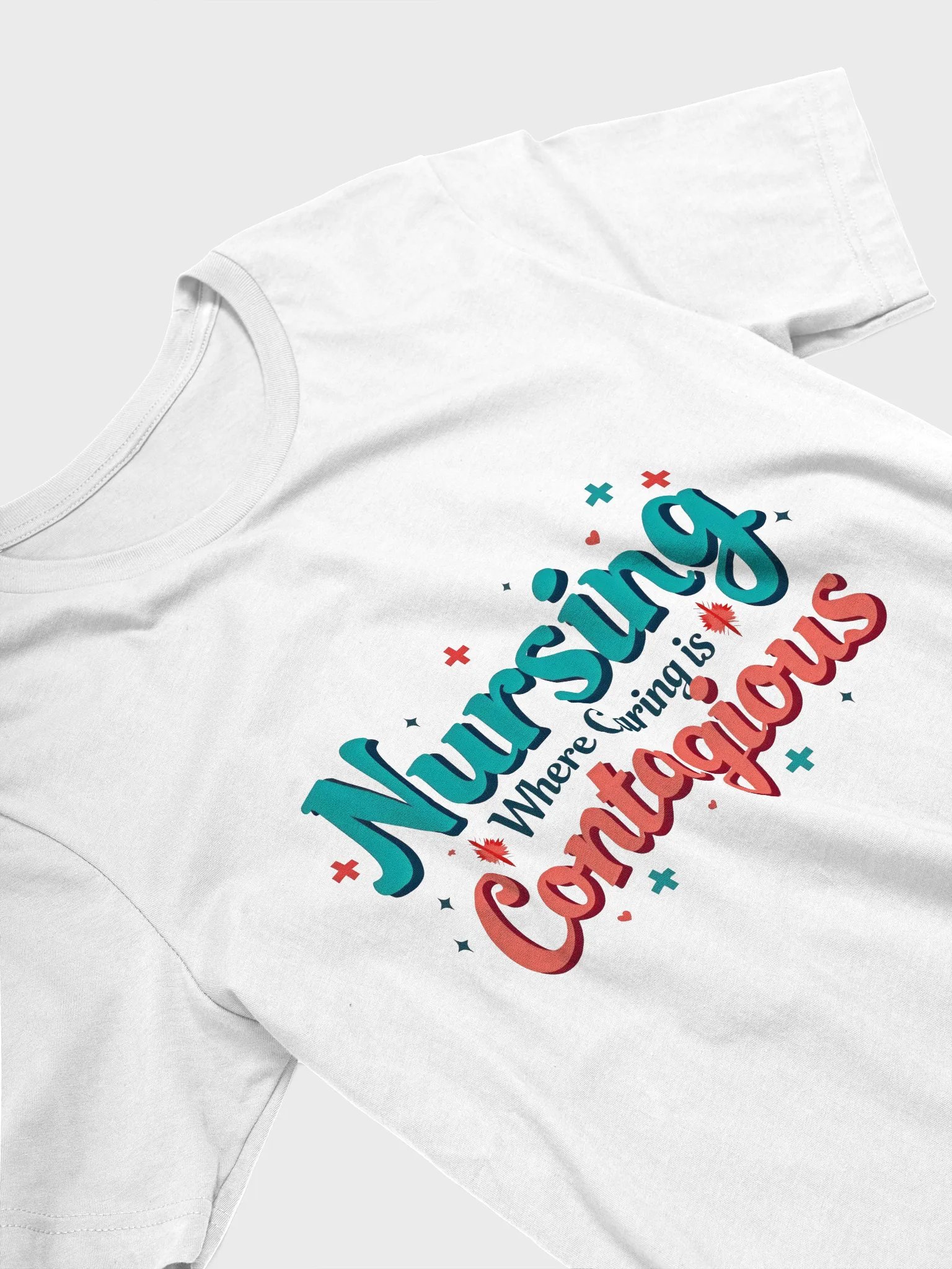 Nursing: Where Caring is Contagious T-shirt product image (22)
